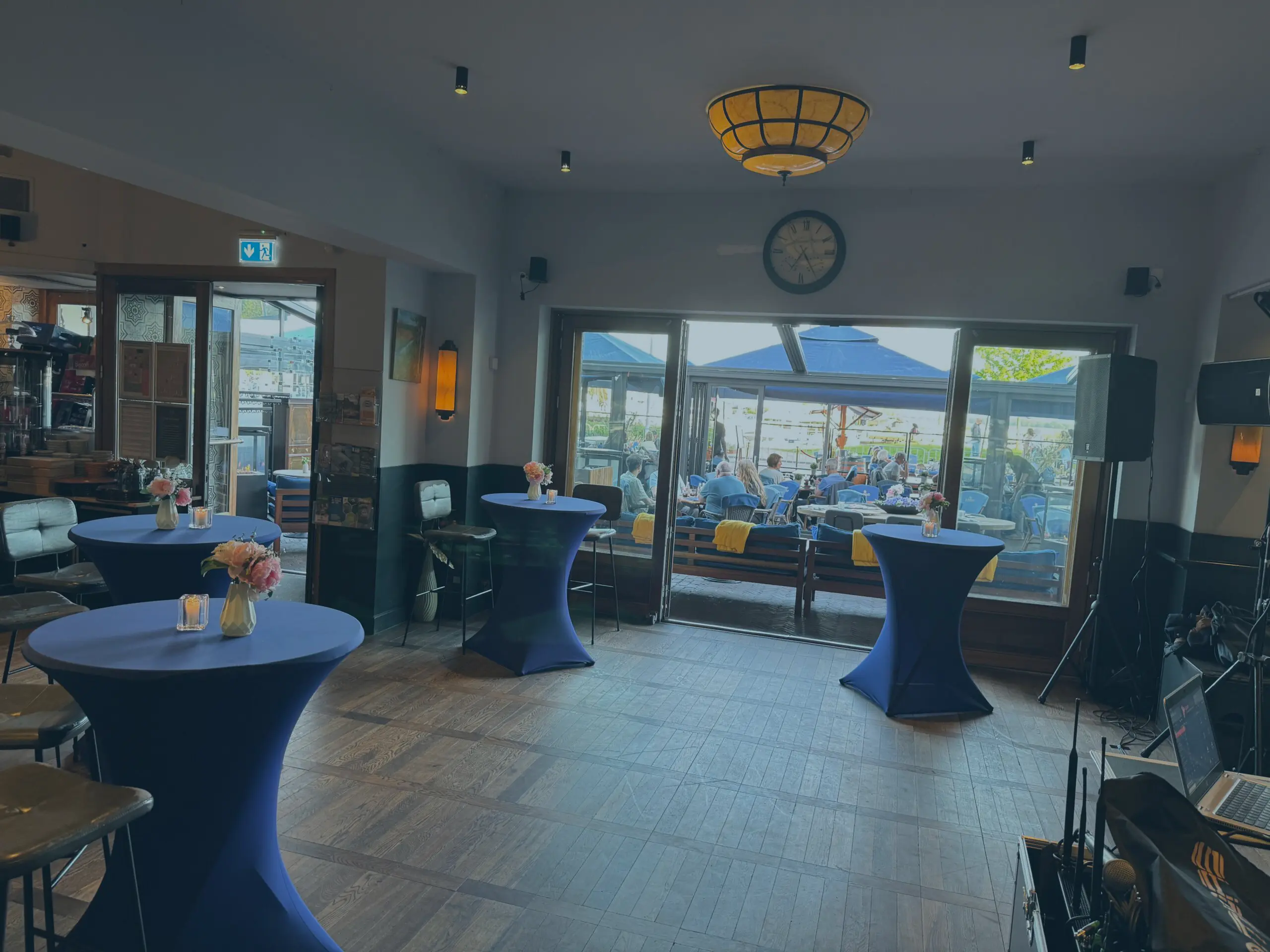 Vergaderopstelling in Het Torentje